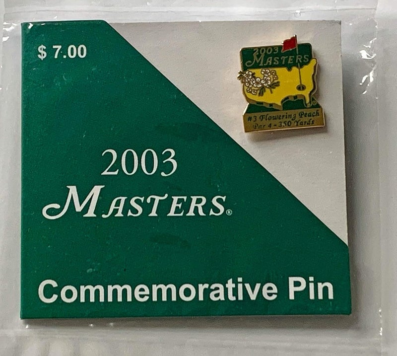 Master's 2003 golf pin commemorative - Image 4